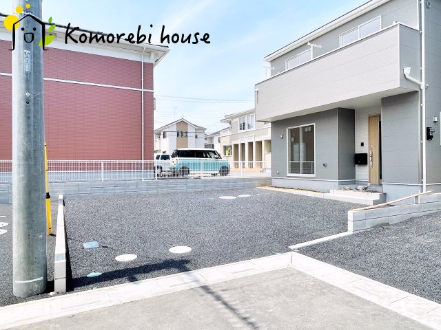 上尾市領家　第2　新築一戸建て　クレイドルガーデン　07の前面道路含む現地写真|前面道路含む現地写真です