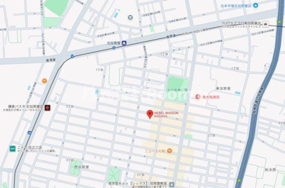 【地図】 | ヘーベルメゾン加賀屋・旭化成ヘーベルメゾンHEBEL HAUS