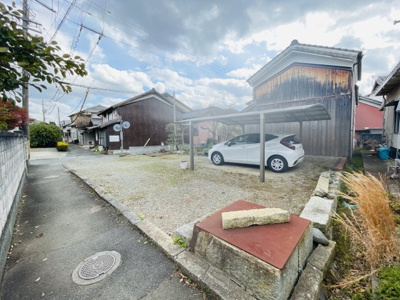【外観】 | たつの市揖保川町正條/売土地 | 現在井戸があります。