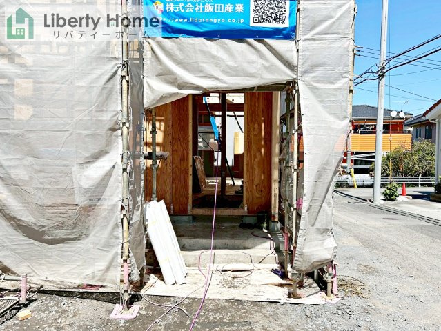 日立市東大沼町3期　新築戸建　A号棟のエントランス