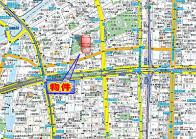 【地図】 | リーガル靭公園南