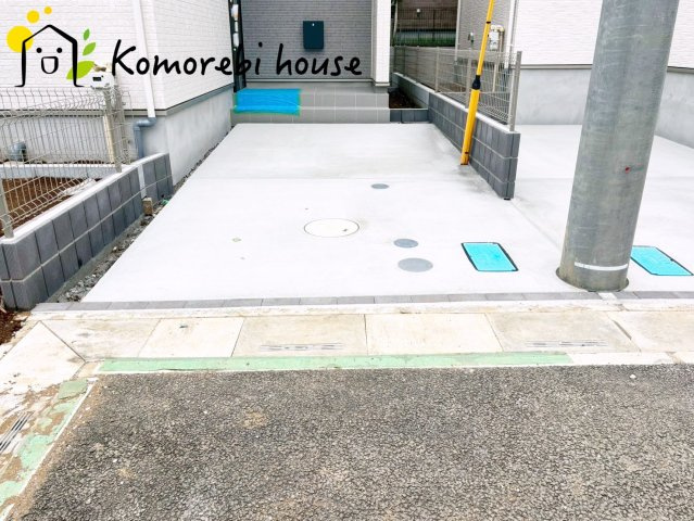 さいたま市北区本郷町1065番　新築一戸建て　ハートフルタウン　Gの駐車場|6/7撮影
