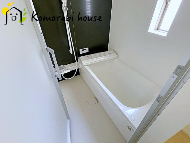 上尾市領家　第2　新築一戸建て　クレイドルガーデン　08の浴室|コンパクトで使いやすいお風呂です