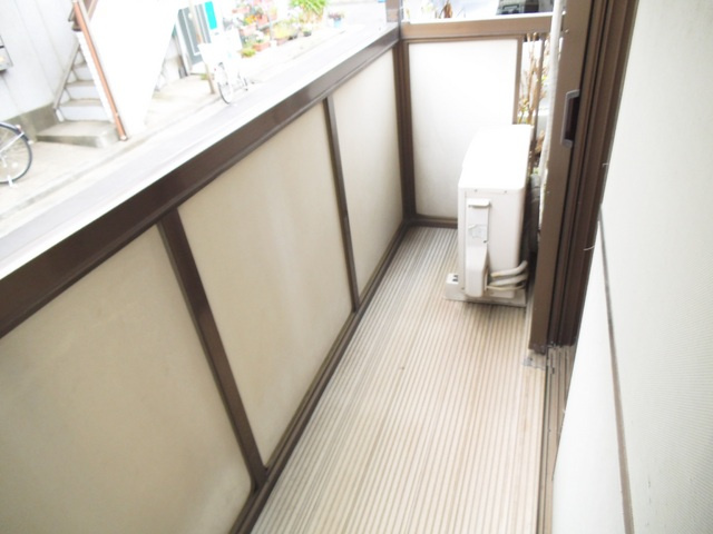 コゴシハイツのバルコニー|ゆったり広めのバルコニー！