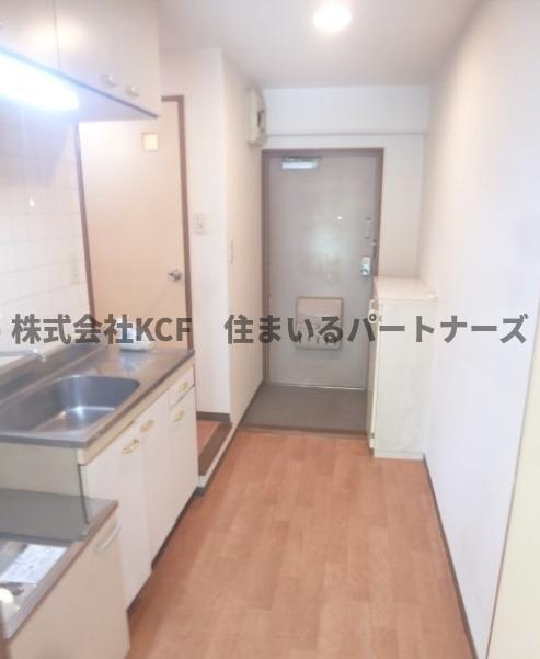 パールマンション上津の玄関|収納もある玄関です
