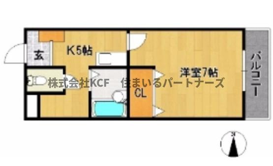 パールマンション上津の間取り