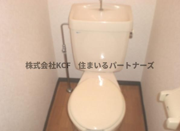 パールマンション上津のトイレ|ゆったりとした空間のトイレです