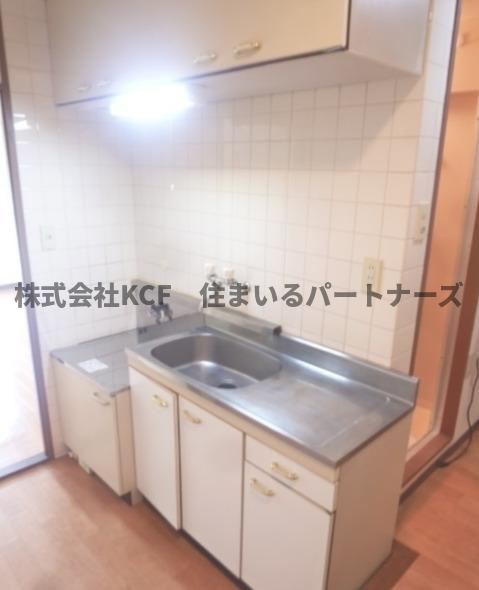 パールマンション上津のキッチン|使いやすいキッチンです
