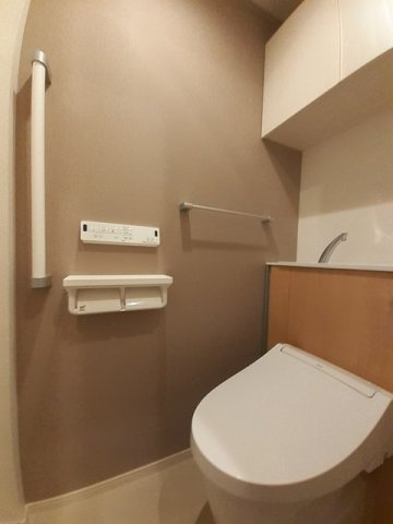 スアヴィス千葉のトイレ|コンパクトで使いやすいトイレです