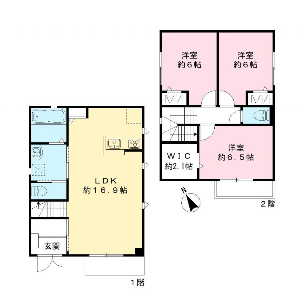 ラベリーテの間取り