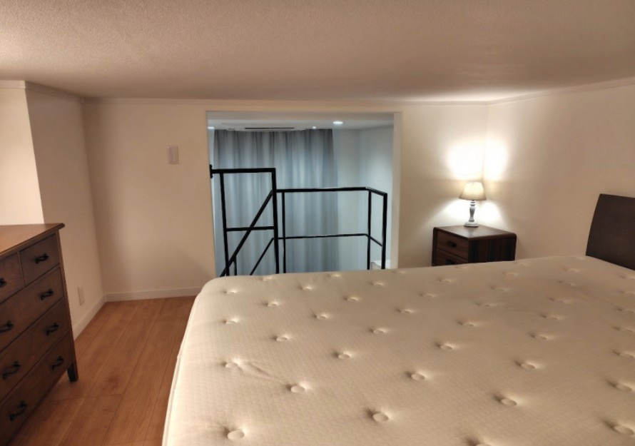 板橋マンションの寝室