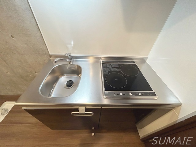 ラシクラス小岩駅前のキッチン|IH2口コンロ☆