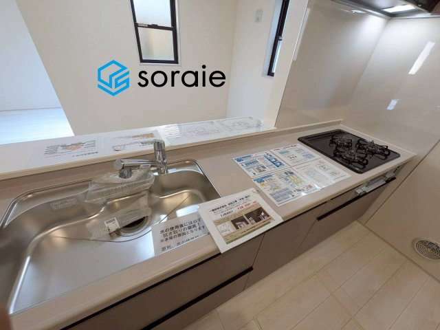 川越市かすみ野第3期　新築戸建全2棟　2号棟　リーブルガーデンのキッチン|2026/5/15撮影
