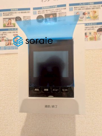 川越市かすみ野第3期　新築戸建全2棟　2号棟　リーブルガーデンの防犯設備|2026/5/15撮影