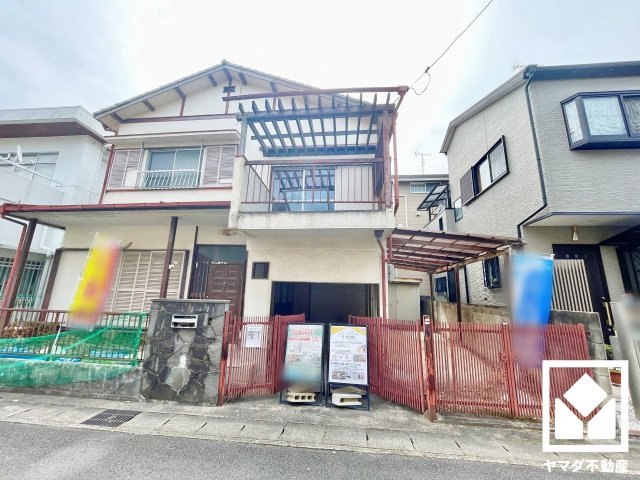 宇治市伊勢田町南遊田の前面道路含む現地写真