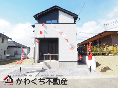 【外観】 | LIGARE　二本松市油井２期　１号棟 | ★内覧予約でブランド米2kg★　いつでも見学OKです！