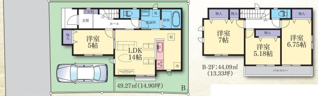 【間取り】 | 4LDKはリビングダイニングキッチンと4つの居室がある間取りで、大家族や二世帯住宅に最適。広々としたリビングで家族団らんを楽しみ、個室でプライベートな時間も確保でき、快適な生活を送ることができますよ。