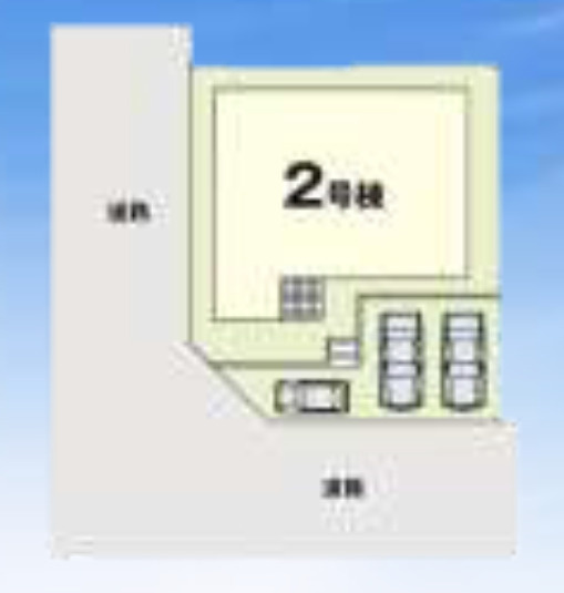 【区画図】 | LIGARE　二本松市油井２期　２号棟 | ★内覧予約でブランド米2kg★