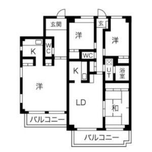 ブエナビスタ神戸ノースの間取り