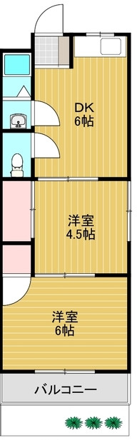 東峰レジデンスの間取り