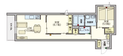 （シニア限定）ヘーベルヴィレッジひばりが丘の間取り|シニア、ペットにも優しい充実した設備