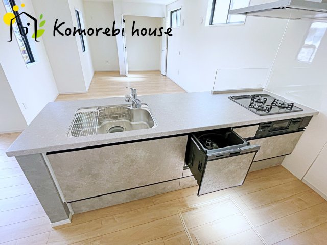 上尾市二ツ宮　8期　新築一戸建て　グレース　01のキッチン|26.4.18　撮影済み