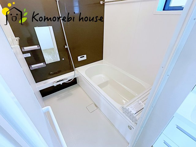 上尾市二ツ宮　8期　新築一戸建て　グレース　01の浴室|26.4.18　撮影済み