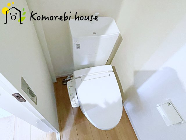 上尾市二ツ宮　8期　新築一戸建て　グレース　01のトイレ|26.4.18　撮影済み