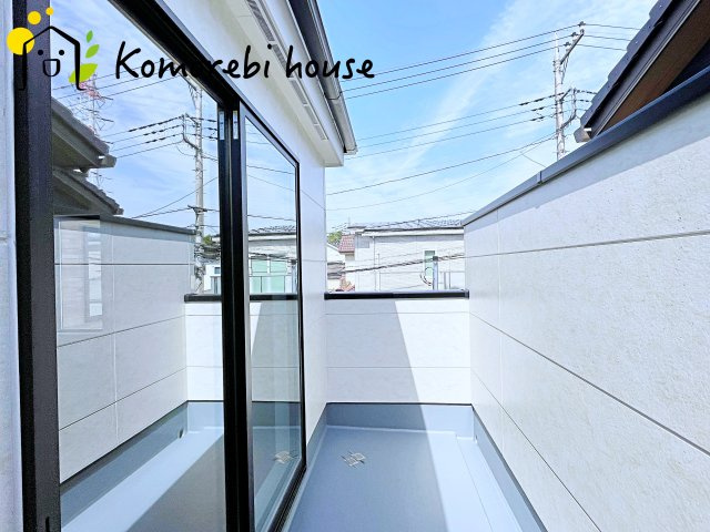 上尾市二ツ宮　8期　新築一戸建て　グレース　01のバルコニー|26.4.18　撮影済み
