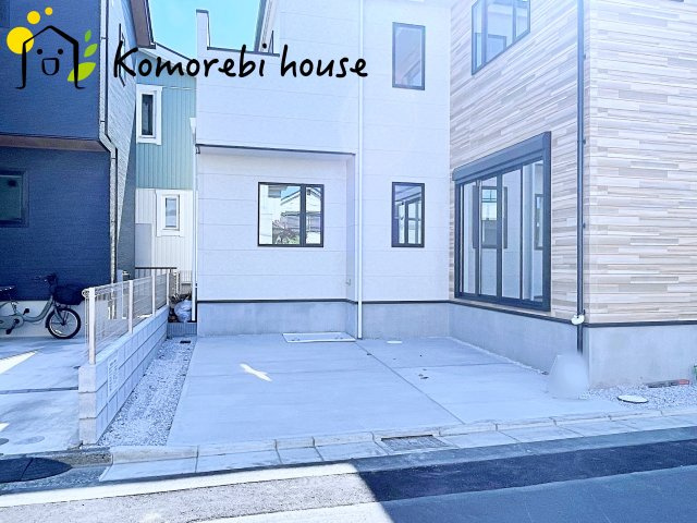 上尾市二ツ宮　8期　新築一戸建て　グレース　01の駐車場|駐車場があります