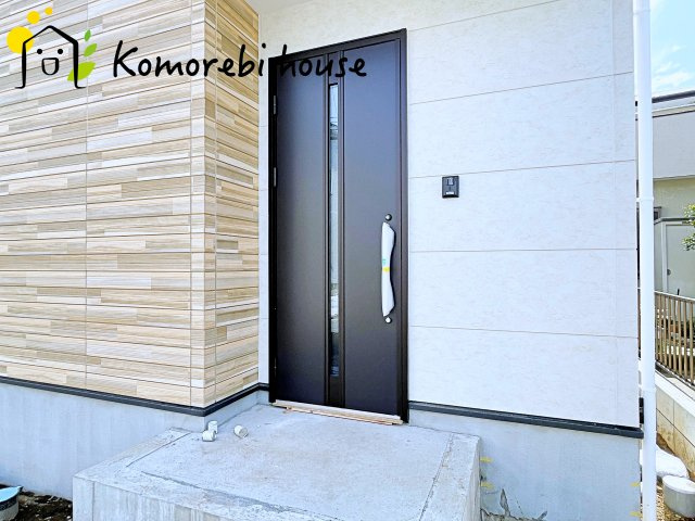 上尾市二ツ宮　8期　新築一戸建て　グレース　01の玄関|26.4.18　撮影済み