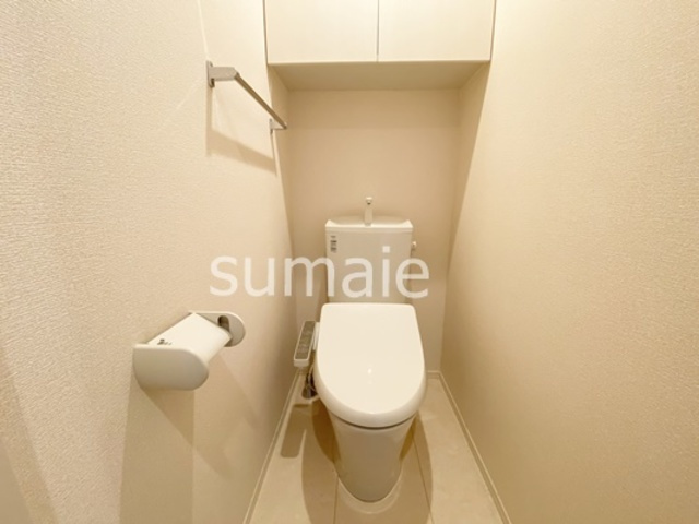 メゾン・アサヒのトイレ|温水洗浄便座！