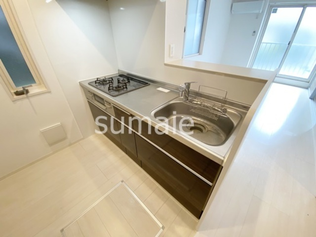 メゾン・アサヒのキッチン|カウンターキッチン！