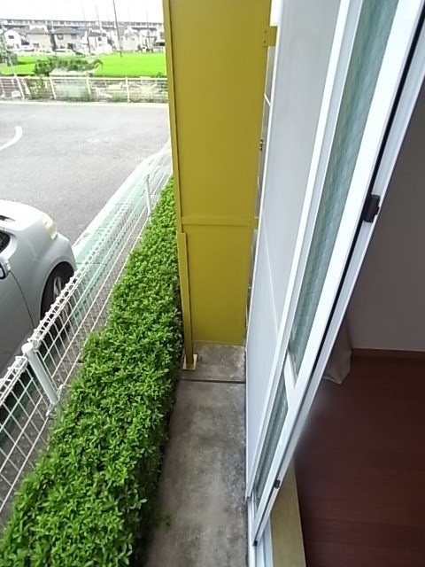 レオパレスパークのバルコニー