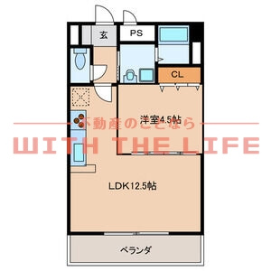 E・POPULARⅡ（イーポプラールツー）【キャッシュバック対象物件】の間取り