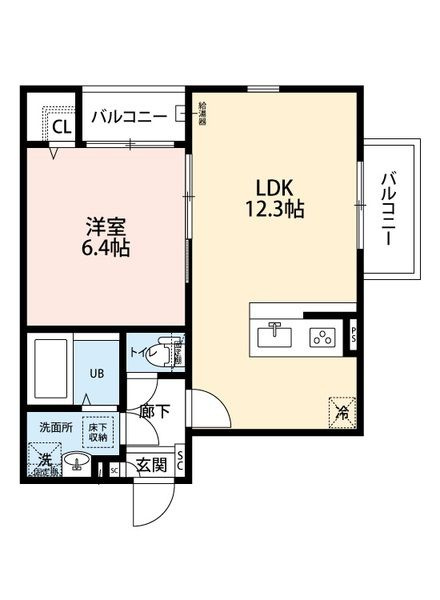 グランクオール金町の間取り