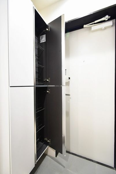 グランクオール金町の玄関