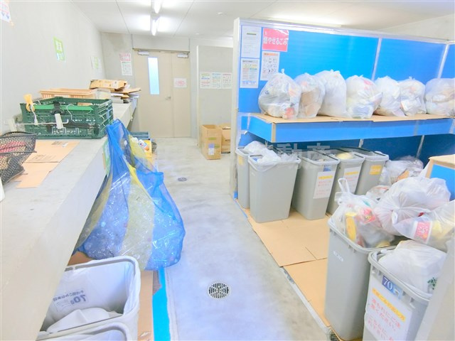 ザ・レジデンス蒲田アイリスコートのその他共用部分|曜日時間関係なくゴミ捨て可能な敷地内ゴミ捨て場