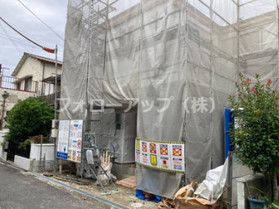 リーブルガーデン寝屋川市高柳7丁目9期の前面道路含む現地写真|前面道路含む現地写真です