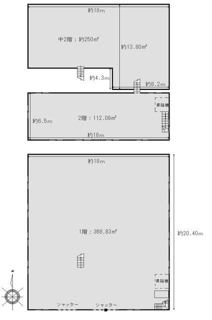 一宮市萩原町串作倉庫