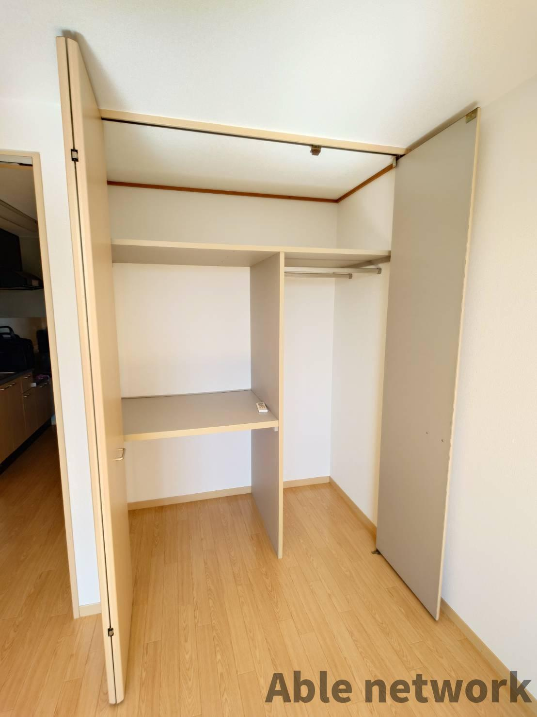 シャーメゾン賀の収納|大容量クローゼット