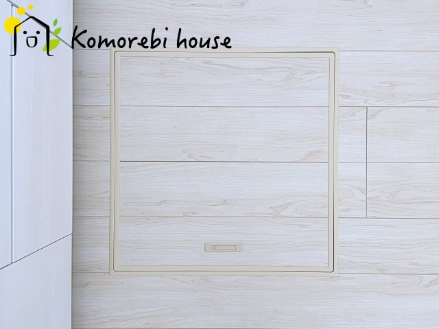 上尾市領家　第2　新築一戸建て　クレイドルガーデン　09の内装|床下収納です