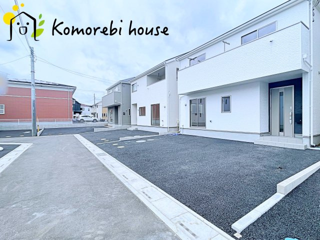 上尾市領家　第2　新築一戸建て　クレイドルガーデン　09の前面道路含む現地写真|前面道路含む現地写真です