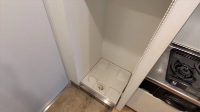 【設備】 | パークヒルズ新大阪will | 室内に洗濯機が設置できます