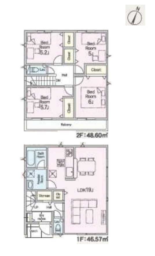 上尾市領家　第2　新築一戸建て　クレイドルガーデン　10の区画図|10号棟