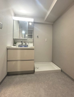 シャルマンコーポ松之浜の独立洗面台|洗面室