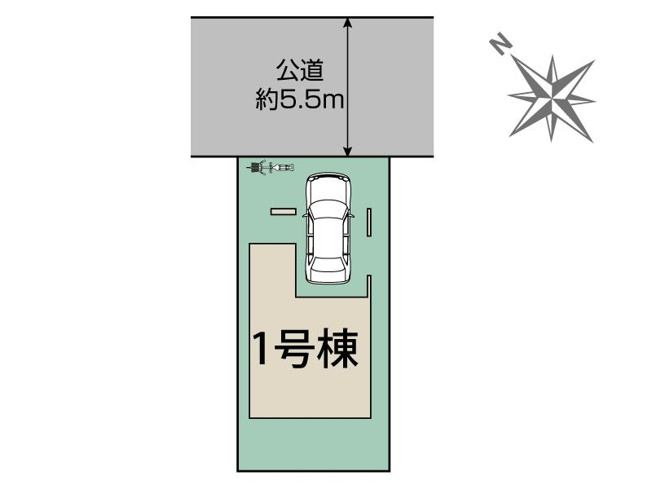 【区画図】 | 加古川市加古川町北在家（全1棟）新築