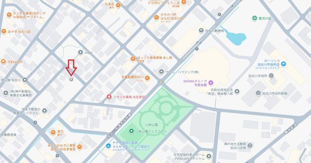 【地図】 | 加古川市加古川町北在家（全1棟）新築