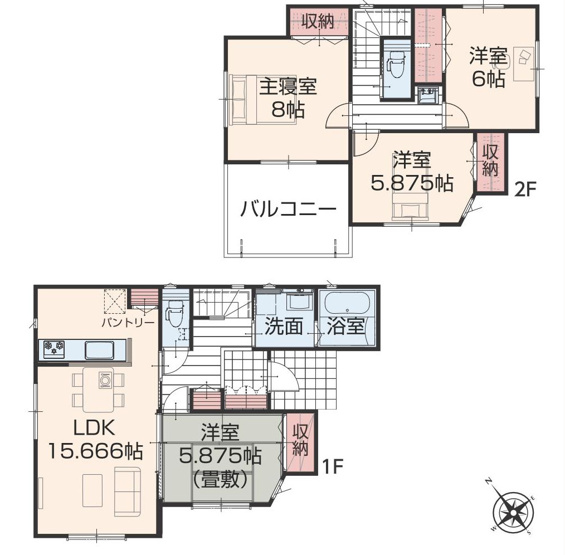 【間取り】 | 4LDKはリビングダイニングキッチンと4つの居室がある間取りで、大家族や二世帯住宅に最適。広々としたリビングで家族団らんを楽しみ、個室でプライベートな時間も確保でき、快適な生活を送ることができますよ。