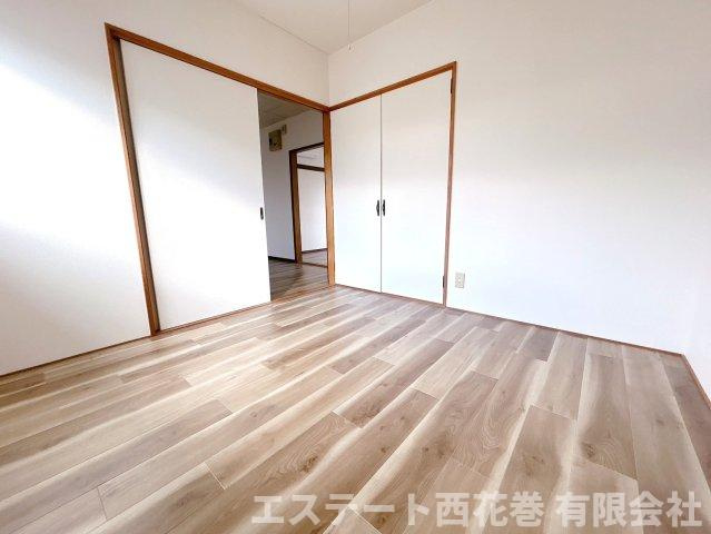 花巻市中北万丁目のアパートの居間・リビング